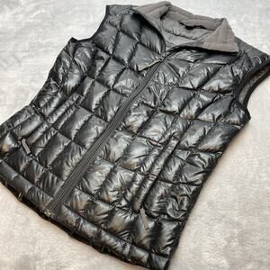 Cordillera‎ Womens Goose Down Vest Sz XS Black Full Zip Outdoor Adventure Puffer